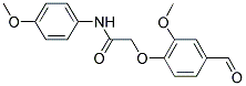 2-(4-FORMYL-2-METHOXY-PHENOXY)-N-(4-METHOXY-PHENYL)-ACETAMIDE CAS#: 32725-79-4