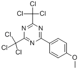 2-4-Methoxyphenyl-46-bistrichloromethyl-135-triazine-CAS-3584-23-4