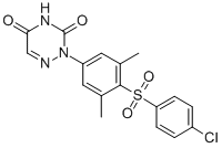 2-(4-((p-Chlorophenyl)sulfonyl)-3,5-dimethylphenyl)-as-triazine-3,5(2H ,4H)-dione CAS#: 38560-80-4