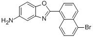 2-(5-BROMO-NAPHTHALEN-1-YL)-BENZOOXAZOL-5-YLAMINE CAS#: 292058-50-5