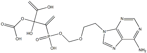 (((2-(6-aMino-9H-purin-9-yl)ethoxy)Methyl)phosphoryl)bis(oxy)bis(Methylene) isopropyl dicarbonate CAS#: 365417-53-4