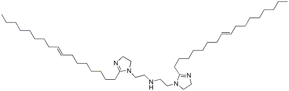 2-(8-heptadecenyl)-N-[2-[2-(8-heptadecenyl)-4,5-dihydro-1H-imidazol-1-yl]ethyl]-4,5-dihydro-1H-imidazole-1-ethylamine CAS#: 4008-41-7