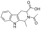 2-ACETYL-1-METHYL-2,3,4,9-TETRAHYDRO-1H-B-CARBOLINE-3-CARBOXYLIC ACID CAS#: 293326-81-5
