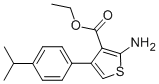 2-AMINO-4-(4-ISOPROPYL-PHENYL)-THIOPHENE-3-CARBOXYLIC ACID ETHYL ESTER CAS#: 315683-17-1