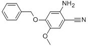 2-AMINO-4-(BENZYLOXY)-5-METHOXYBENZONITRILE CAS#: 385785-02-4