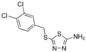 2-AMINO-5-(3,4-DICHLOROBENZYLTHIO)-1,3,4-THIADIAZOLE CAS#: 384816-41-5