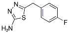 2-AMINO-5-(4-FLUOROBENZYL)-1,3,4-THIADIAZOLE CAS#: 39181-55-0