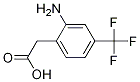 2-Amino-4-(trifluoromethyl)phenylacetic acid CAS#: 292621-43-3