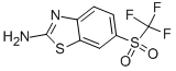 2-Amino-6-(trifluoromethanesufonyl)benzothiazole CAS#: 325-83-7