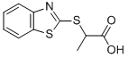 2-(BENZOTHIAZOL-2-YLSULFANYL)-PROPIONIC ACID CAS#: 3383-66-2