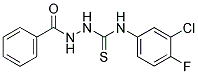 2-BENZOYL-N-(3-CHLORO-4-FLUOROPHENYL)-1-HYDRAZINECARBOTHIOAMIDE CAS#: 301194-09-2