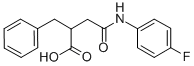2-BENZYL-N-(4-FLUORO-PHENYL)-SUCCINAMIC ACID CAS#: 332849-44-2