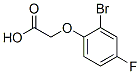 (2-BROMO-4-FLUORO-PHENOXY)-ACETIC ACID CAS#: 399-40-6