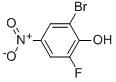2-BROMO-6-FLUORO-4-NITROPHENOL CAS#: 329-49-7