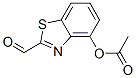 2-Benzothiazolecarboxaldehyde,4-hydroxy-,acetate(ester)(8CI) CAS#: 30740-99-9