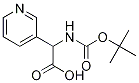 2-(Boc-aMino)-2-(3-pyridinyl)acetic Acid CAS#: 347187-29-5
