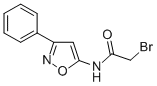 2-Bromo-N-(3-phenyl-5-isoxazolyl)acetamide CAS#: 37852-59-8