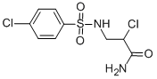 2-CHLORO-3-(4-CHLORO-BENZENESULFONYLAMINO)-PROPIONAMIDE CAS#: 38962-86-6