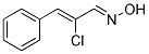 2-CHLORO-3-PHENYLACRYLALDEHYDE OXIME CAS#: 35088-92-7