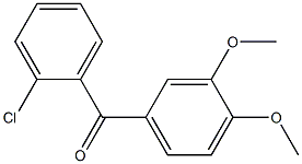 2-CHLORO-3',4'-DIMETHOXYBENZOPHENONE CAS#: 34702-00-6