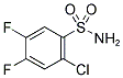 2-CHLORO-4,5-DIFLUOROBENZENESULFONAMIDE CAS#: 287172-64-9