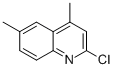 2-CHLORO-4,6-DIMETHYL-QUINOLINE CAS#: 3913-18-6