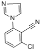 2-CHLORO-6-(1H-IMIDAZOL-1-YL)BENZONITRILE CAS#: 287176-53-8