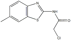 2-CHLORO-N-(6-METHYL-BENZOTHIAZOL-2-YL)-ACETAMIDE CAS#: 3174-15-0