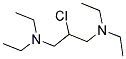 2-CHLORO-N,N,N',N'-TETRAETHYL-1,3-PROPANEDIAMINE CAS#: 3492-54-4