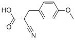 2-CYANO-3-(4-METHOXYPHENYL)PROPIONIC ACID CAS#: 36397-19-0