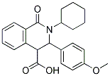 2-CYCLOHEXYL-3-(4-METHOXYPHENYL)-1-OXO-1,2,3,4-TETRAHYDRO-4-ISOQUINOLINECARBOXYLIC ACID CAS#: 385383-39-1
