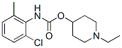 2-Chloro-6-methylcarbanilic acid 1-ethyl-4-piperidinyl ester CAS#: 33531-33-8