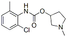 2-Chloro-6-methylcarbanilic acid 1-methyl-3-pyrrolidinyl ester CAS#: 33531-64-5