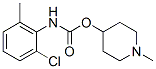 2-Chloro-6-methylcarbanilic acid 1-methyl-4-piperidinyl ester CAS#: 33531-34-9