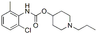 2-Chloro-6-methylcarbanilic acid 1-propyl-4-piperidinyl ester CAS#: 33531-32-7