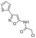 2-Chloro-N-(3-(2-thienyl)-5-isoxazolyl)acetamide CAS#: 37853-07-9