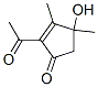2-Cyclopenten-1-one, 2-acetyl-4-hydroxy-3,4-dimethyl- (9CI) CAS#: 282715-34-8