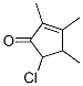 2-Cyclopenten-1-one, 5-chloro-2,3,4-trimethyl- CAS#: 38380-53-9