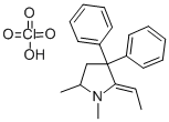 2-ETHYLIDENE-1,5-DIMETHYL-3,3-DIPHENYLPYRROLIDINE PERCHLORATE SALT CAS#: 30223-73-5