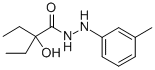 2-Ethyl-2-hydroxybutyric acid 2-(m-tolyl)hydrazide CAS#: 3166-51-6
