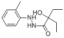 2-Ethyl-2-hydroxybutyric acid 2-(o-tolyl)hydrazide CAS#: 3166-48-1