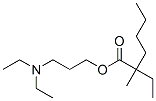 2-Ethyl-2-methylhexanoic acid 3-(diethylamino)propyl ester CAS#: 32051-67-5