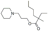 2-Ethyl-2-methylhexanoic acid 3-piperidinopropyl ester CAS#: 32051-68-6