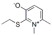 2-(Ethylthio)-1,6-dimethylpyridinium-3-olate CAS#: 39132-48-4