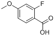 2-Fluoro-4-methoxybenzoic acid CAS#: 394-42-3