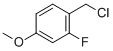 2-Fluoro-4-methoxybenzyl chloride CAS#: 331-63-5