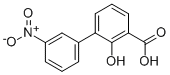 2-HYDROXY-3''-NITRO-BIPHENYL-3-CARBOXYLIC ACID CAS#: 376591-95-6