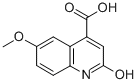 2-HYDROXY-6-METHOXY-QUINOLINE-4-CARBOXYLIC ACID CAS#: 32431-29-1