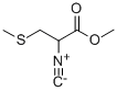 2-ISOCYANO-3-(METHYLTHIO)-PROPIONIC ACID METHYL ESTER CAS#: 33115-77-4