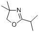 2-ISOPROPYL-4,4-DIMETHYL-4,5-DIHYDRO-1,3-OXAZOLE CAS#: 34575-25-2